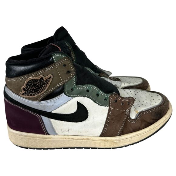 Nike DH3097-001 Air Jordan 1 Craft High Top Sneaker Men's Size 9 - Picture 2 of 10